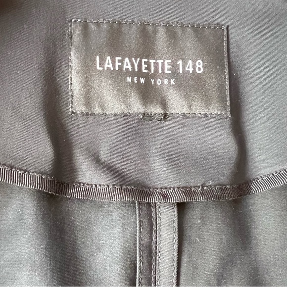 Lafayette 148 NY women’s Moto jacket Size 8 - Picture 7 of 15